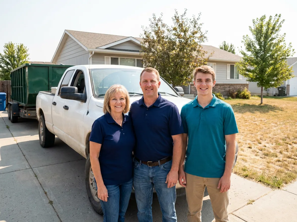 Dumpwell Dumpster Rental dumpster rental service team in Billings, MT